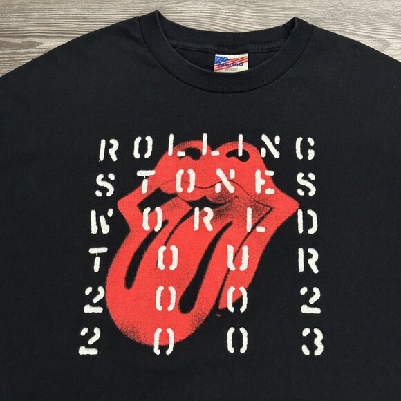 Vintage Y2K Rolling Stones Band T Shirt - Picture 3 of 5